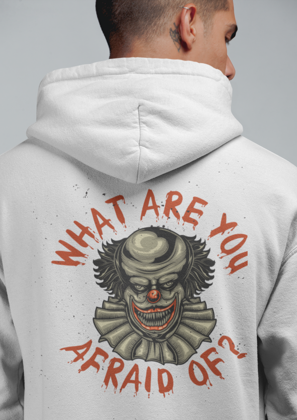 Unisex Scary Clown Printed Hoodie