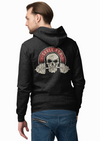 Unisex Skull Gym Badge Printed Hoodie