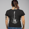 Unisex T-shirt With Guitar Print