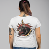 T-Shirt With Panther and Dagger Print