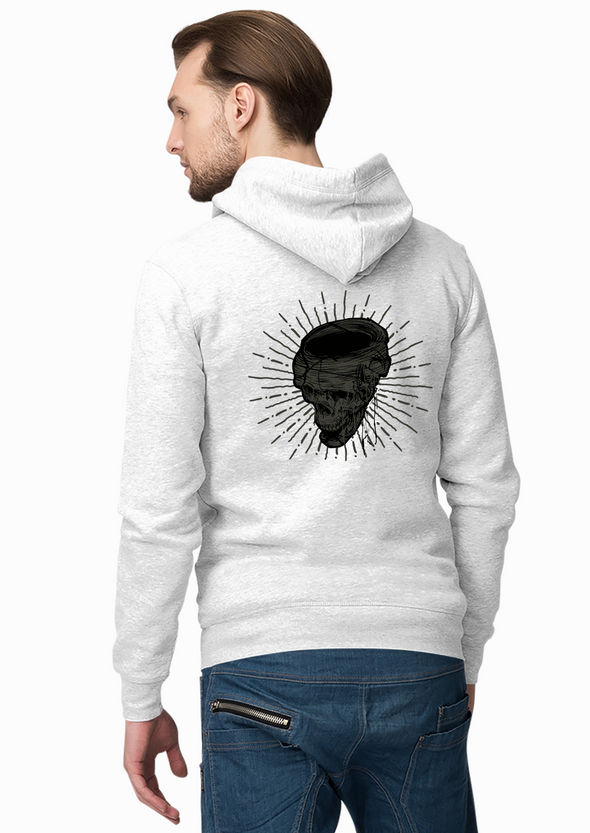 Skull Printed Hoodie