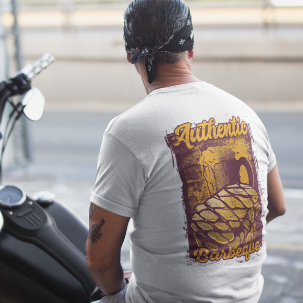 Authentic Barbeque Printed Unisex T-shirt