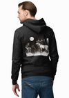 Unisex Deer Vintage Printed Hoodie