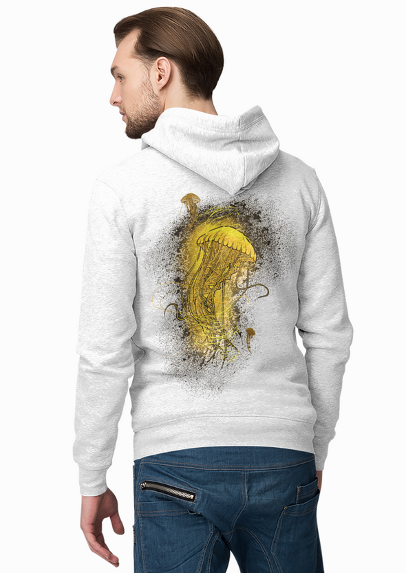 Unisex Jellyfish Printed Hoodie