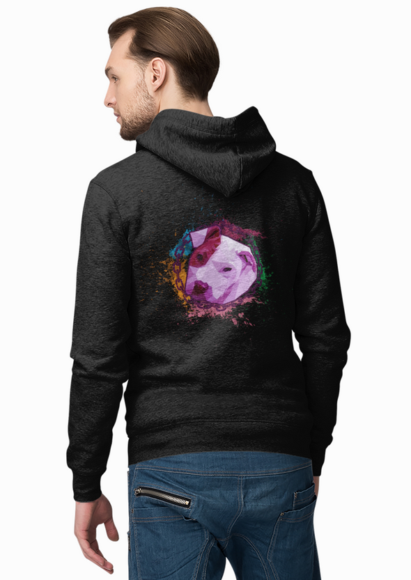 Unisex Pitbull Printed Hoodie
