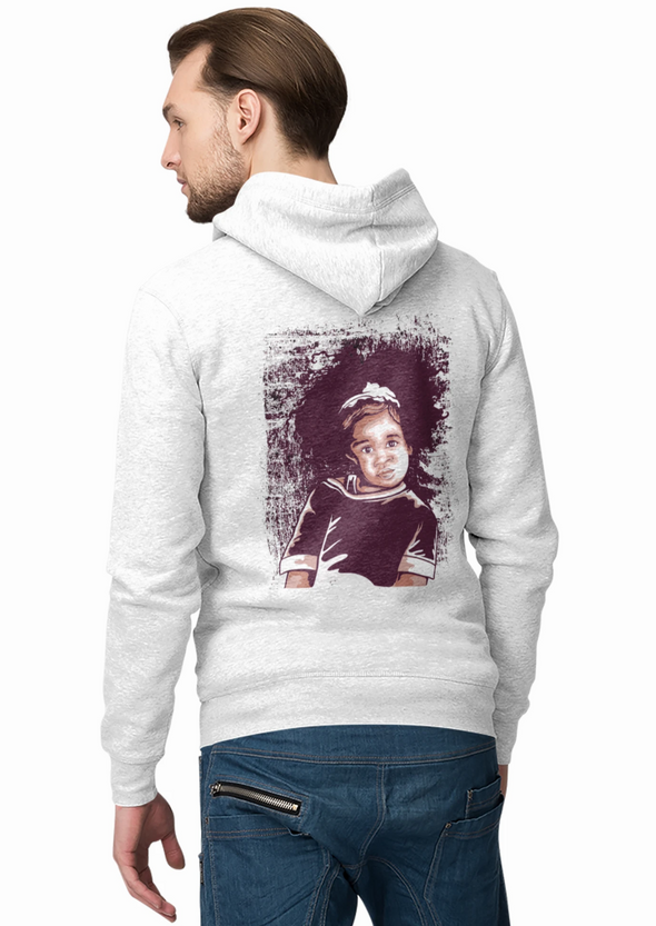 Frizzy Hair Unisex Printed Hoodie