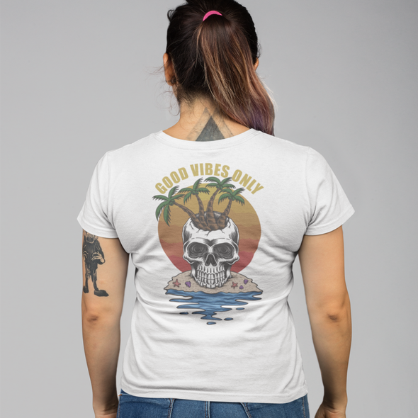 Skull Beach Unisex T-Shirt