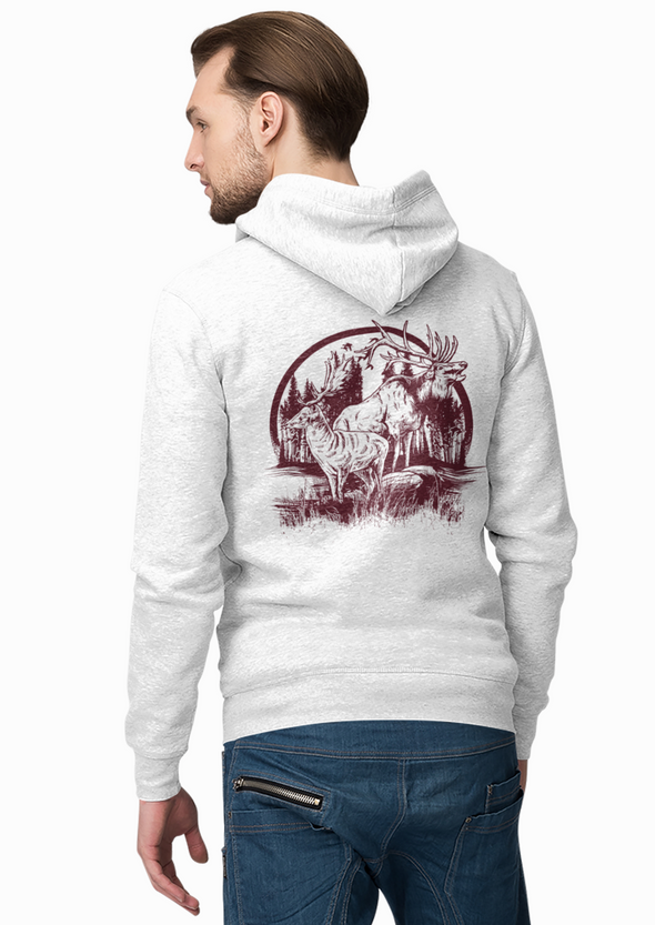 Unisex One Color Printed Hoodie