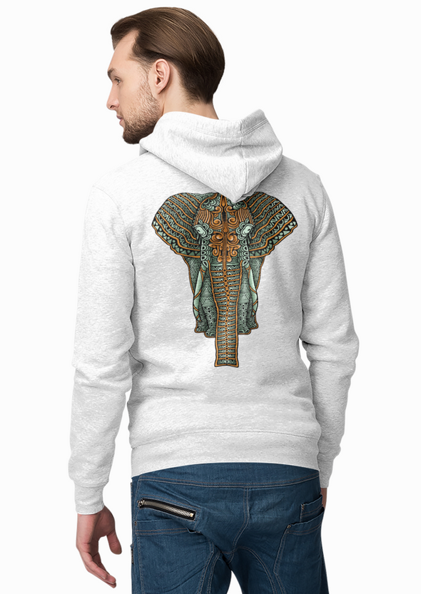 Elephant Printed Unisex Hoodie