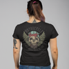 Motocross Skull Biker Unisex T-shirt