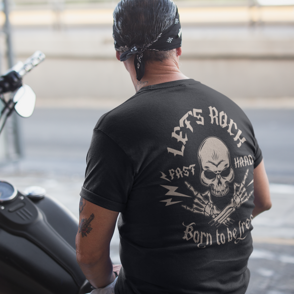 Born To Be Free Skull Unisex T-shirt