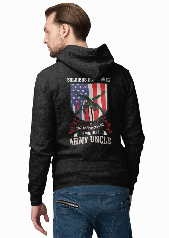 Unisex Soldiers Printed Hoodie