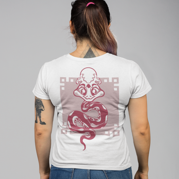 Unisex T-Shirt With Snake Print