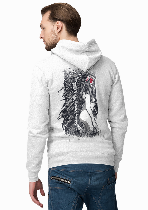 Unisex Indian Girls Printed Hoodie