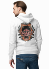 Flaming Oni Unisex Printed Hoodie