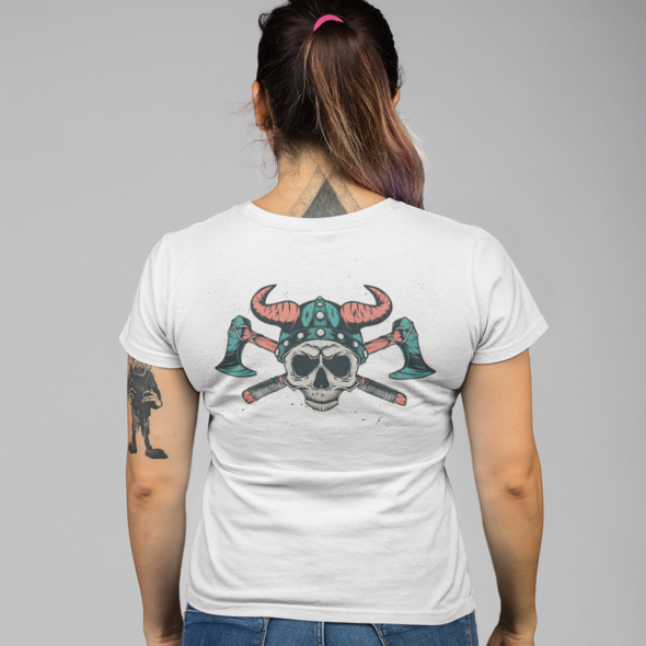 Black & White T-Shirt With Asgaard Print