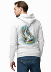 Unisex Hammer Shark Printed Hoodie