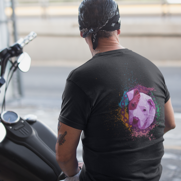 Unisex T-shirt With Pitbull Print