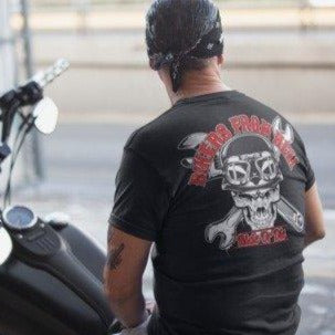 Unisex T-shirt With Bikers From Hell Print
