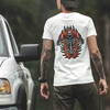 Unisex T-Shirt With Skull Boxing Print