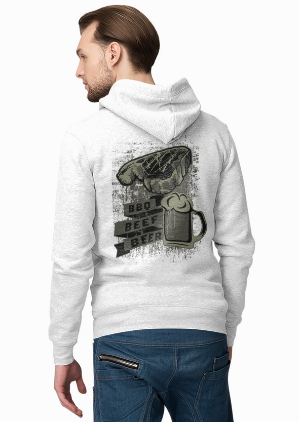 Authentic Barbeque Printed Unisex Hoodie