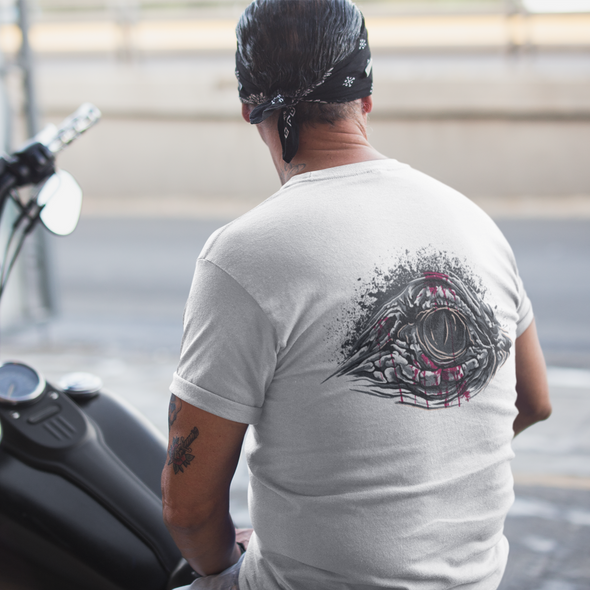 Unisex T-shirt With Beast Print