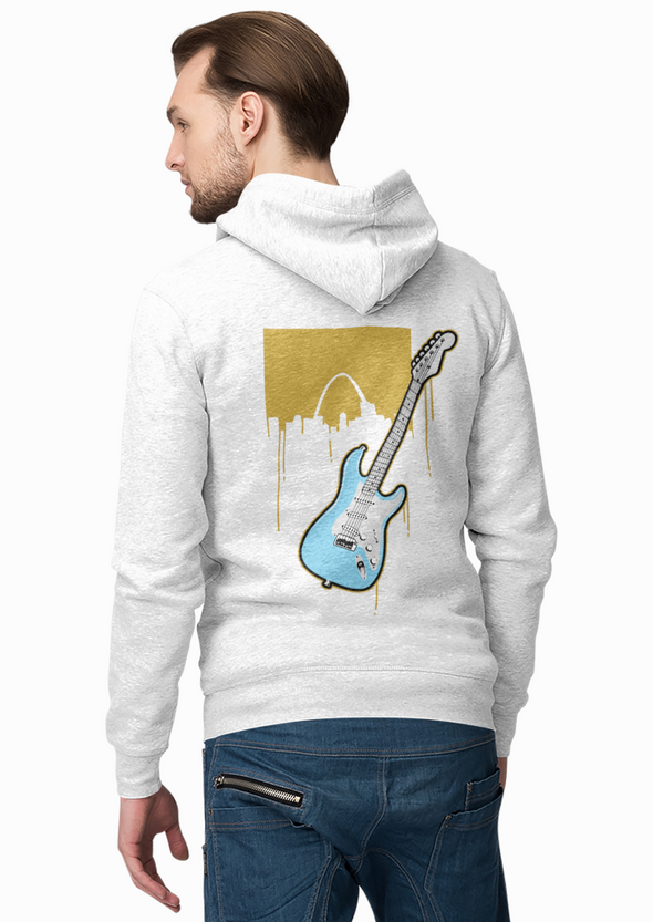 Guitar Printed Unisex Hoodie