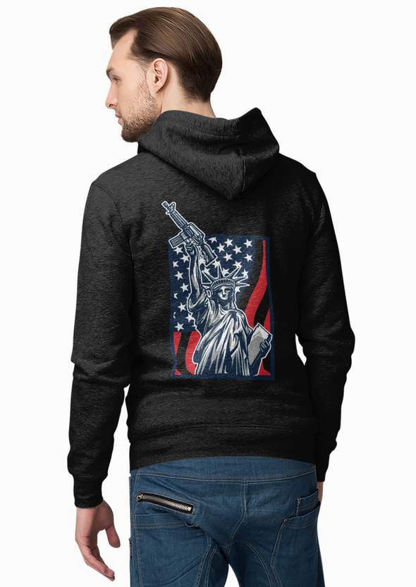 Liberty Printed Unisex Hoodie