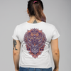 Unisex T-shirt King Owl Colorful Ornaments