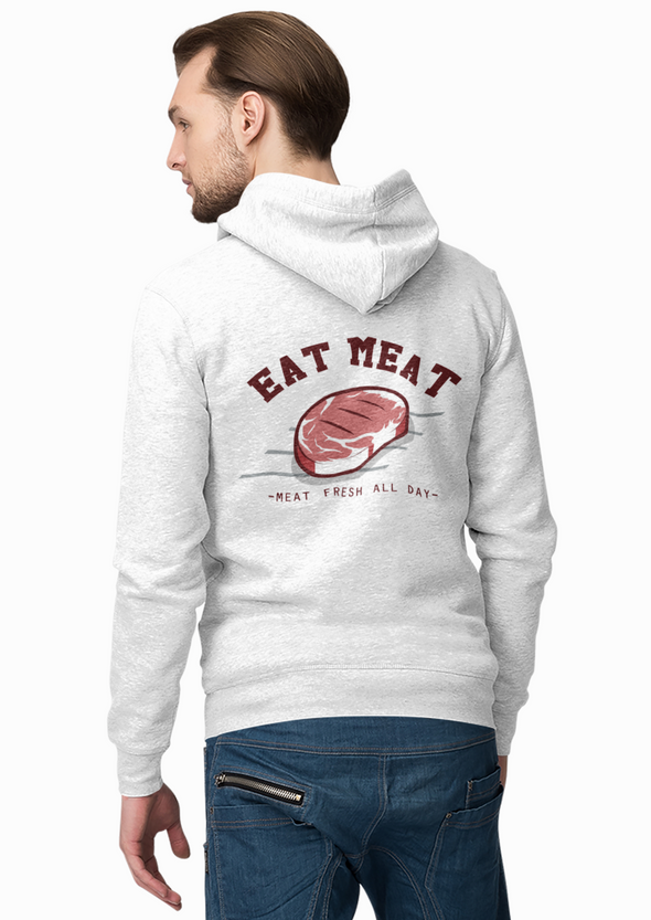 Unisex Steak Printed Hoodie