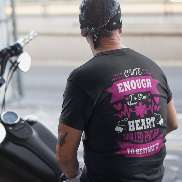 Unisex Nurse Typographic T-shirt