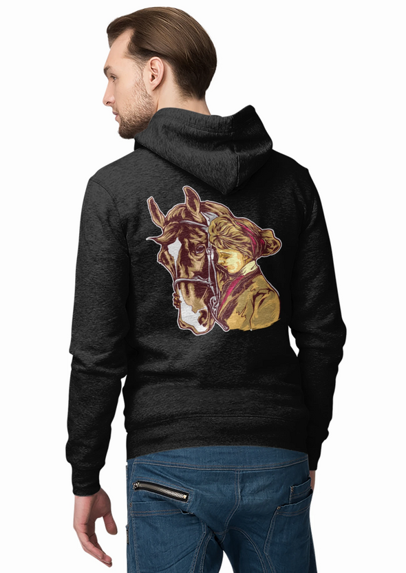 Horse Printed Unisex Hoodie