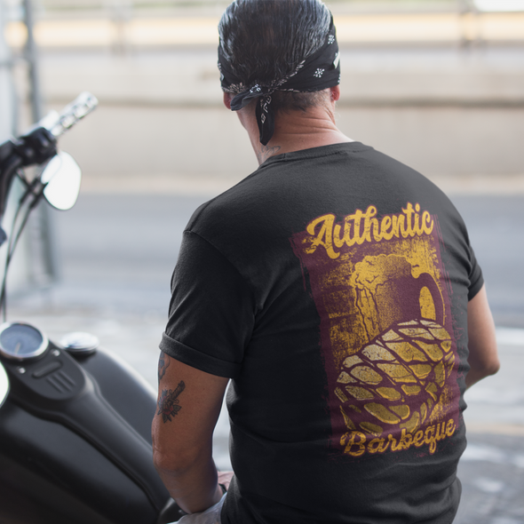 Authentic Barbeque Printed Unisex T-shirt
