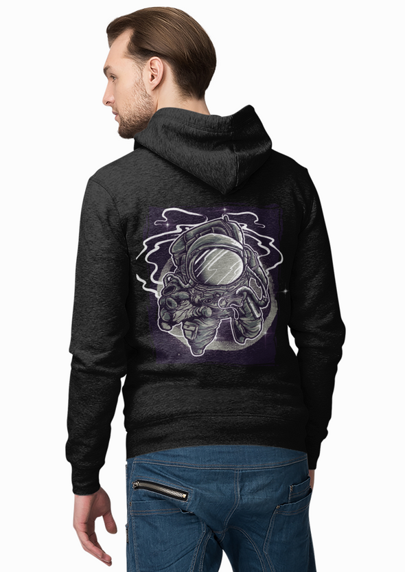 Unisex Astronaut Printed Hoodie