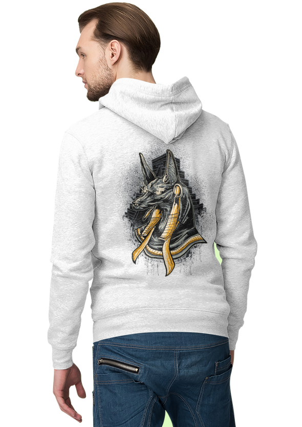 Unisex Anubis Printed Hoodie