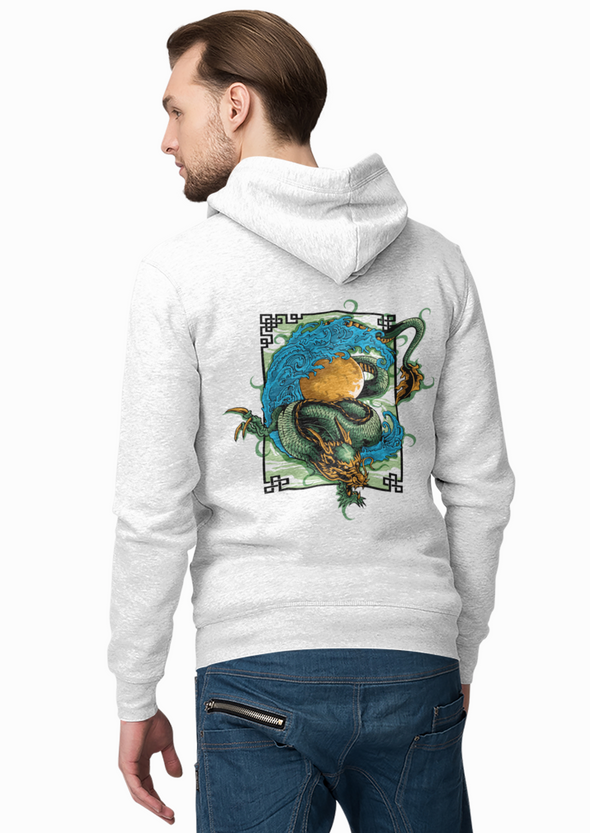 Snake Printed Unisex Hoodie