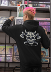 Skull Viking Warrior Printed Hoodie