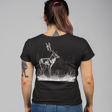 Deer Vintage Printed Unisex T-shirt