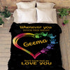 Personalized Blanket ™ For Nana/Grandma/Mom