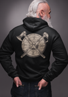 Unisex Axe Printed Hoodie