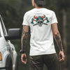 Black & White T-Shirt With Asgaard Print
