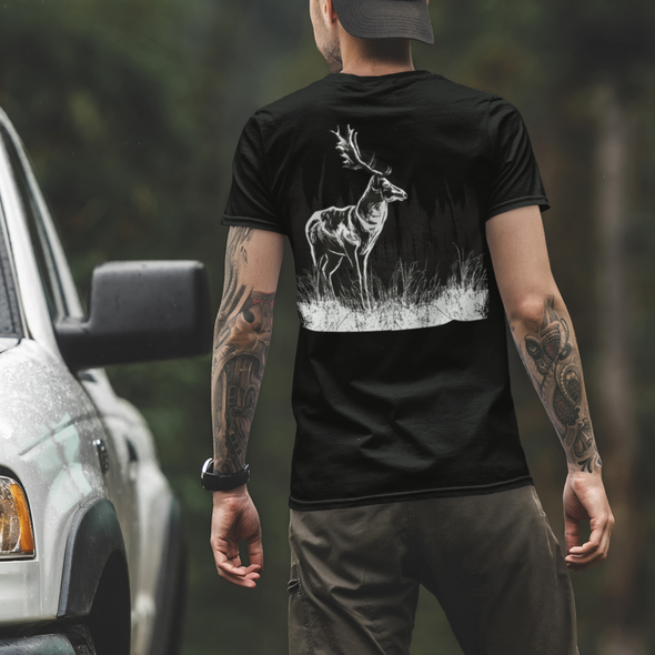 Deer Vintage Printed Unisex T-shirt