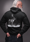 Deer Vintage Printed Unisex Hoodie