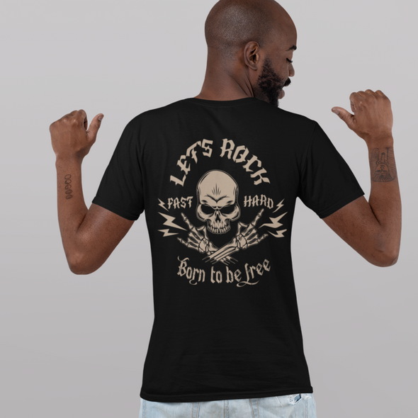 Born To Be Free Skull Unisex T-shirt