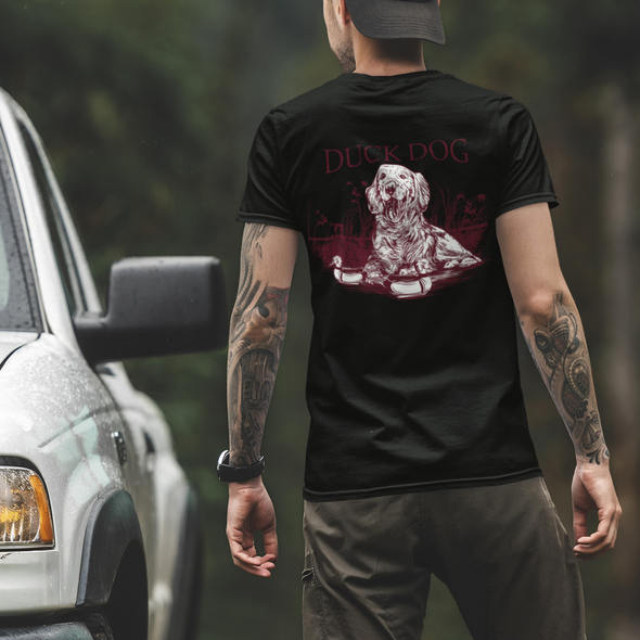 Duck Dog Vintage Printed Unisex T-shirt