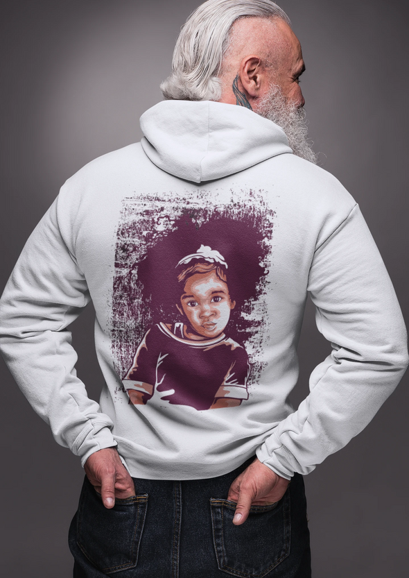 Frizzy Hair Unisex Printed Hoodie