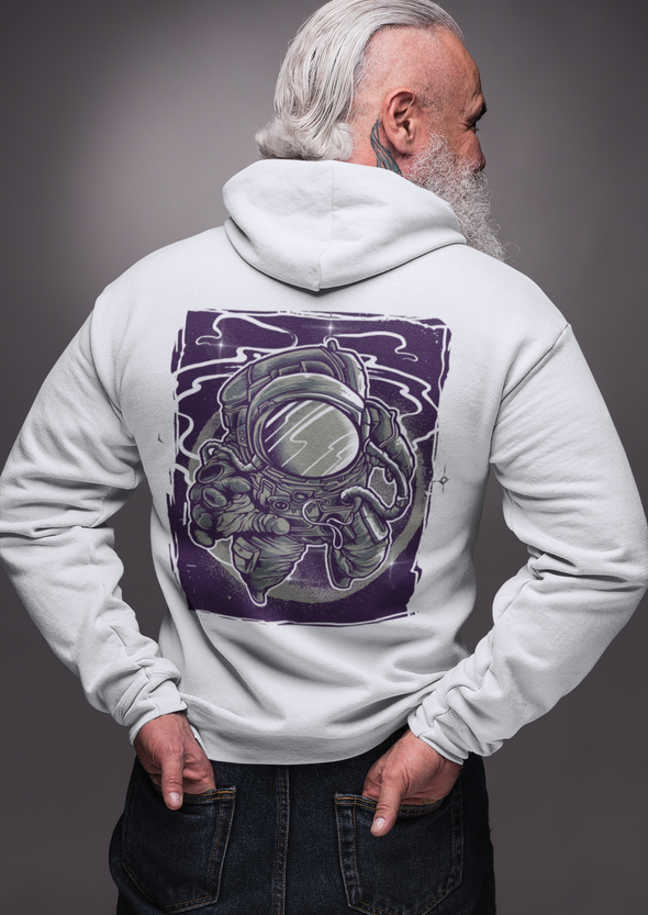 Unisex Astronaut Printed Hoodie