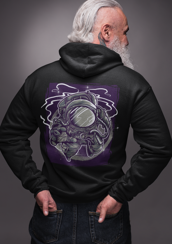 Unisex Astronaut Printed Hoodie