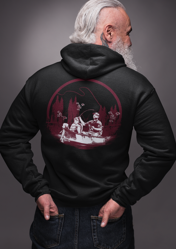 Boat Dog Unisex Printed Hoodie