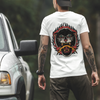 Unisex T-shirt With Burning Panther and Thunder